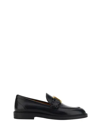 Chloé Marcie Loafers In Black