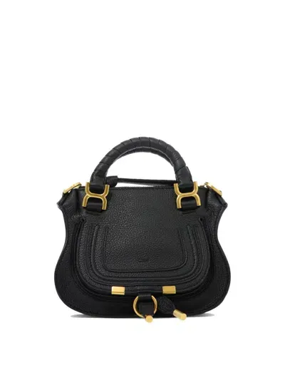 Chloé Marcie Mini Bag In Nero