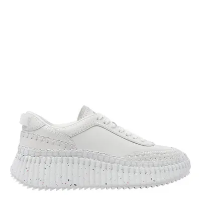 Chloé Nama Sneakers In White