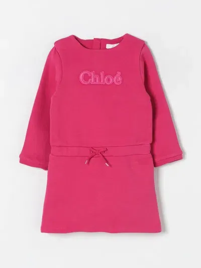 Chloé Babies' Romper  Kids Color Fuchsia