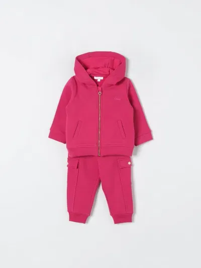 Chloé Babies' Jumpsuit  Kids Color Fuchsia