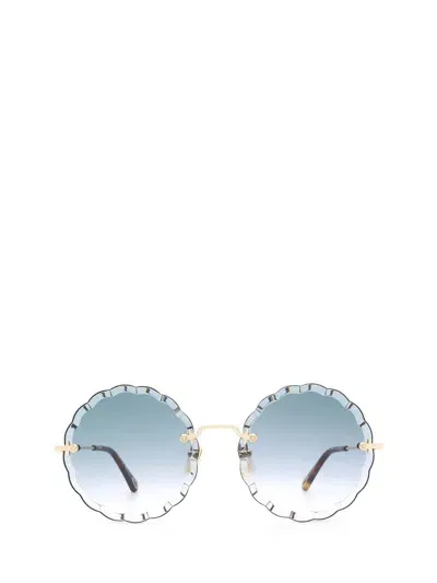 Chloé Sunglasses In Gold