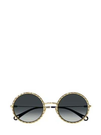 Chloé Sunglasses In Gold