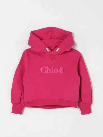 Chloé Sweater  Kids Color Fuchsia