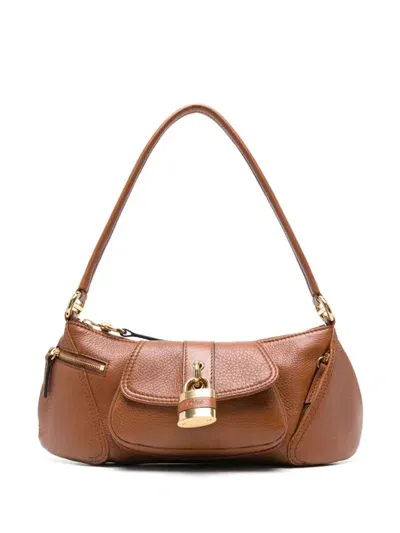 Chloé The 99 Shoulder Bag In M Clay Brown