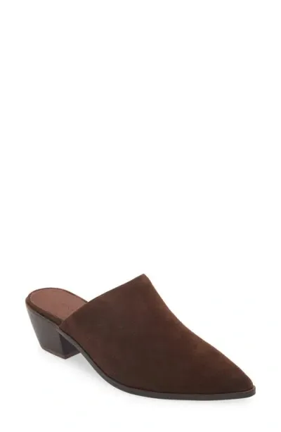 Chocolat Blu Cellia Pointed Toe Mule In Chocolate