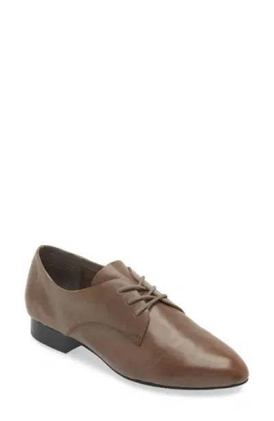 Chocolat Blu Emil Derby In Grey Leather