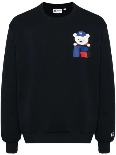 Chocoolate Graphic-printed Sweatshirt In Blue