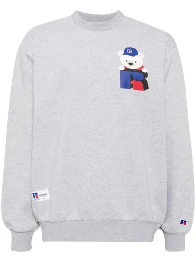 Chocoolate Graphic-printed Sweatshirt In Grey