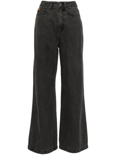 Chocoolate Straight-leg Jeans In Grey