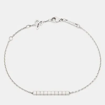 Pre-owned Chopard Ice Cube 18k White Gold Bracelet