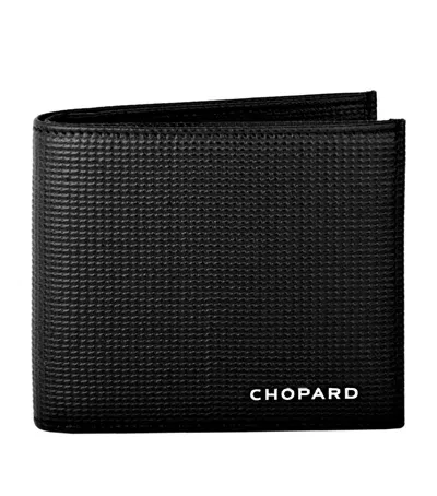 Chopard Leather Classic Bifold Wallet In Black