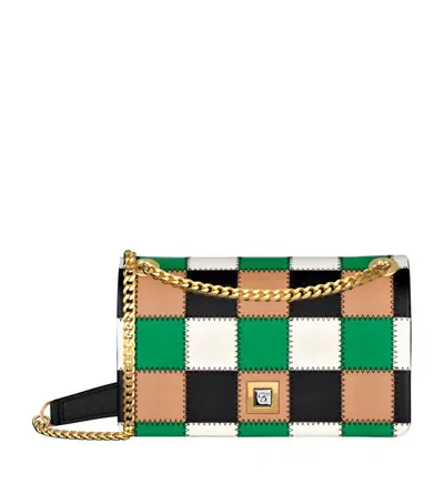 Chopard Leather Ice Cube Shoulder Bag In Multi