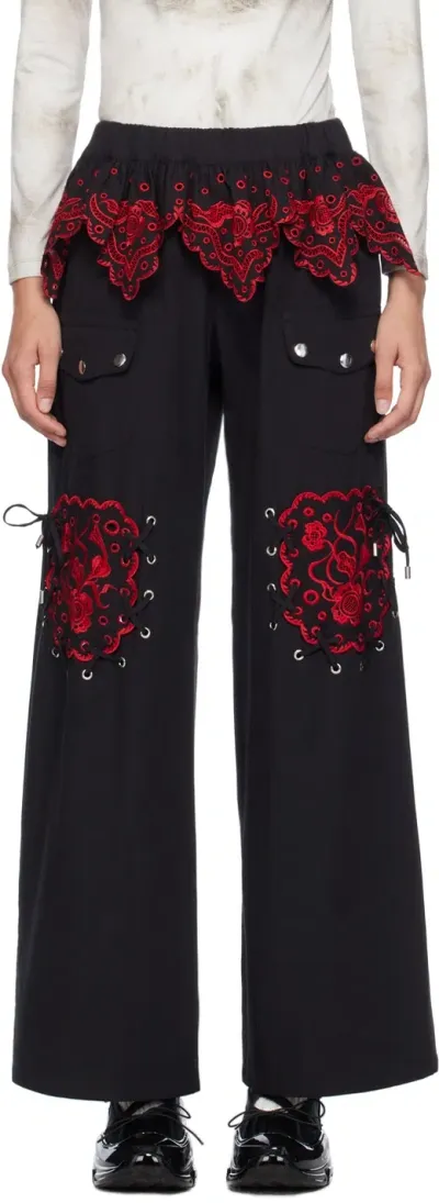 Chopova Lowena Black Lansky Trousers