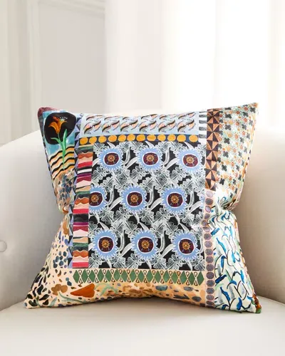 Christian Lacroix Bohemian Rapsody Mosaique Decorative Pillow, 20" Square