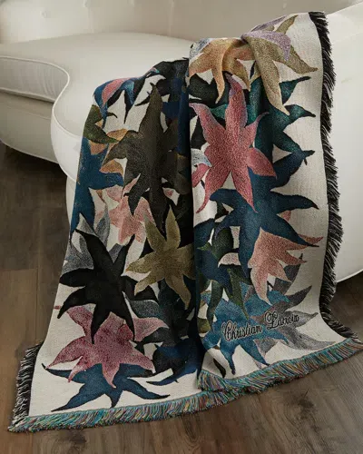 Christian Lacroix Iris De Marais Craie Throw In Multi