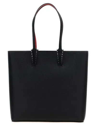 Christian Louboutin Cabata Leather Tote In Black