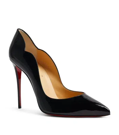 Christian Louboutin Hot Chick Patent Leather Pumps 100 In Black