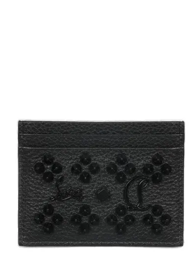 Christian Louboutin Kios Cardholder In Black