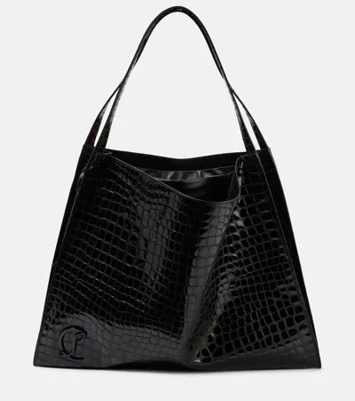 Christian Louboutin Le 54 Black Calf Ali Tote Bag