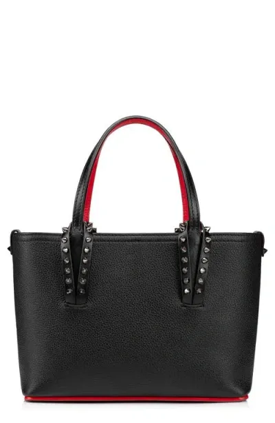 Christian Louboutin Cabata Leather Tote In Black