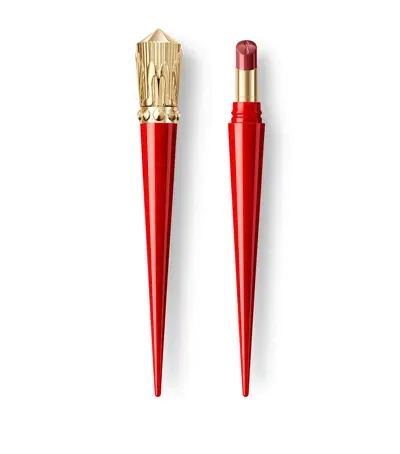 Christian Louboutin Rouge Stiletto Glossy Shine Lipstick In White