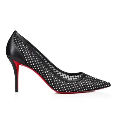 Christian Louboutin With Heel In Black-cry/lin Black