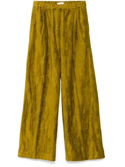 Christian Wijnants Pisha Trousers In Yellow