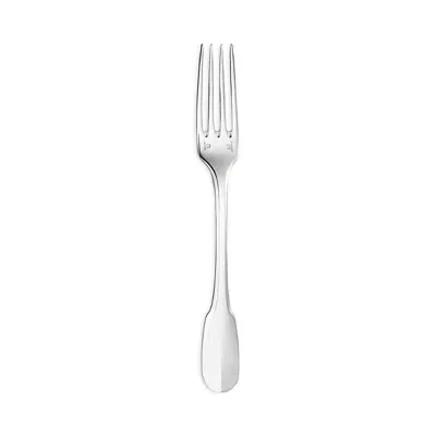 Christofle Cluny Silverplate Dinner Fork In Gray