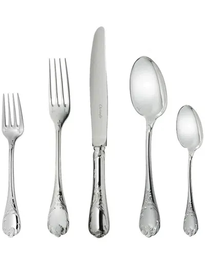 Christofle Marly Five-piece Silver-plated Flatware