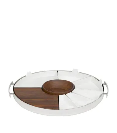 Christofle Mood Party Tray In White