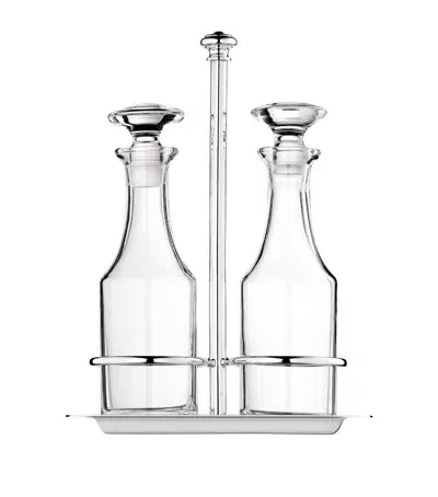 Christofle Silver-plated Albi Cruet Set In Metallic