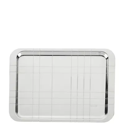 Christofle Silver-plated Graphik Tray