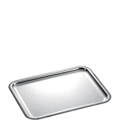 Christofle Silver-plated Malmaison Tray In Multi