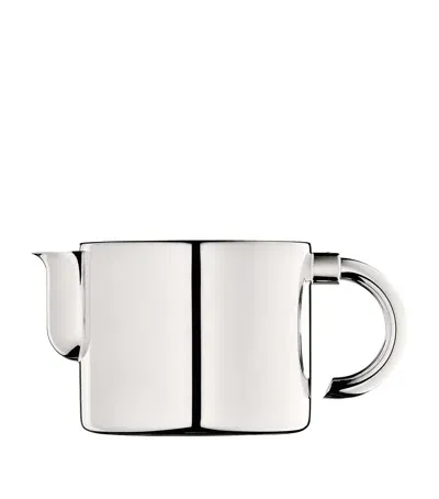 Christofle Silver-plated Vertigo Cream Jug In Gray