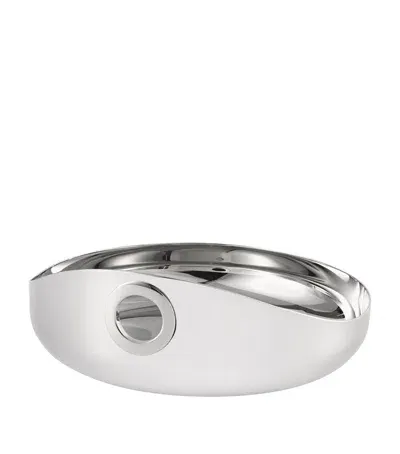 Christofle Stainless Steel Oh De  Bowl In Metallic