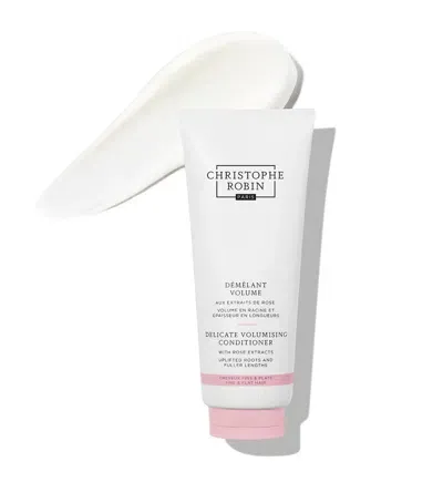 Christophe Robin Delicate Volumising Conditioner With Rose Extracts In White