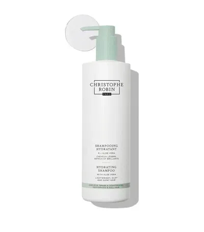 Christophe Robin Hydrating Shampoo With Aloe Vera In White