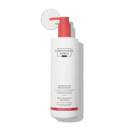 Christophe Robin Regenerating Shampoo With Prickly Pear Oil In White