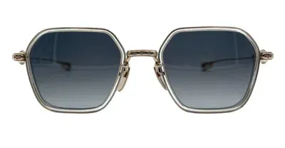 Chrome Hearts Danger Zone - Black / Brushed Silver Sunglasses In Crystal