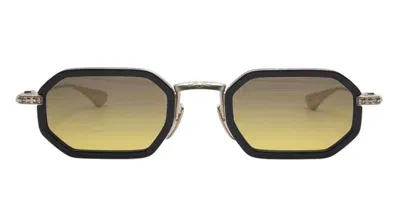 Chrome Hearts Stylida - Classic Brown / Matte Gold Plated Sunglasses