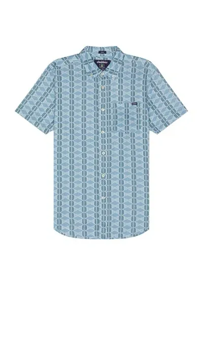 Chubbies The Geo-met-ric Shirt In Blue