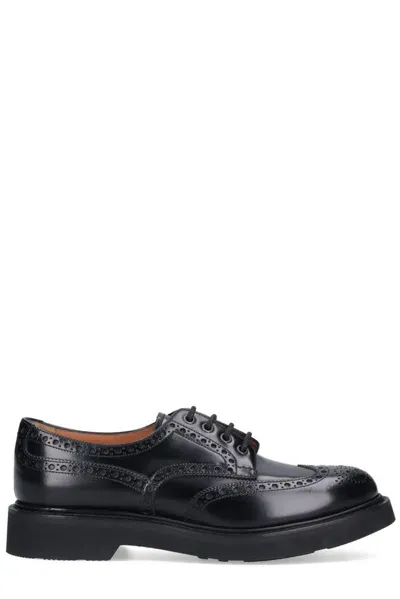 Church's Zapatos Con Cordones - Negro In Black