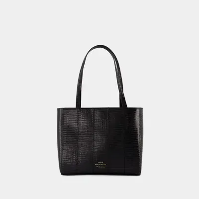 Chylak Wide Shopper Bag -  - Leather - Printed In Black