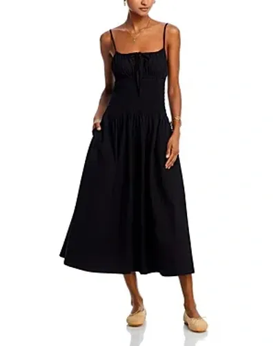 Ciao Lucia Barbara Midi Dress In Black