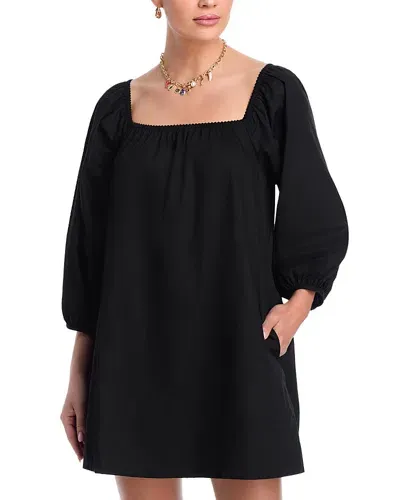 Ciao Lucia Dali Dress Swim Cover-up In Black