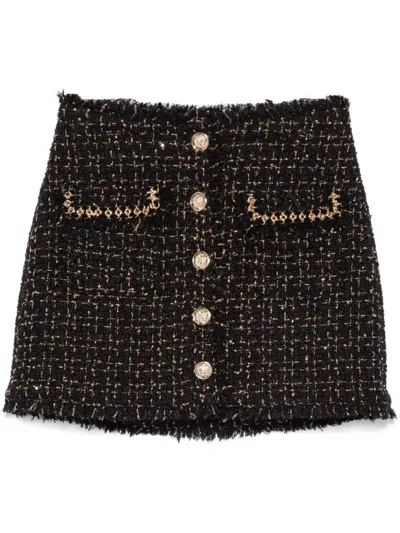 Cinq À Sept Bess Mini Skirt In Black  