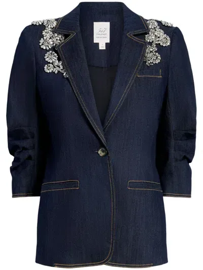 Cinq À Sept Khloe Blazer In Indigo