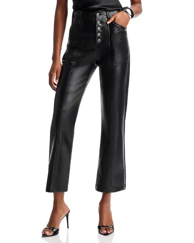 Cinq À Sept Cinq A Sept Wallace Faux Leather Pants In Black