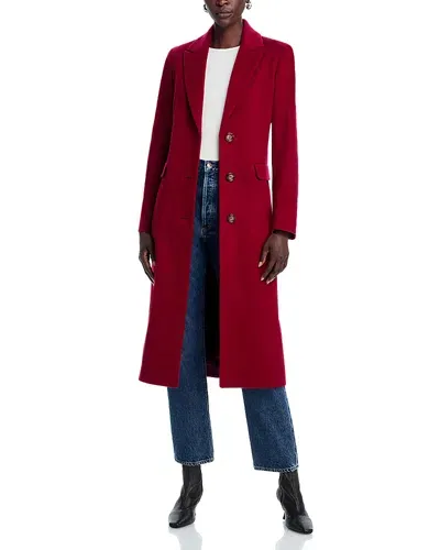 Cinzia Rocca Coat In Ruby